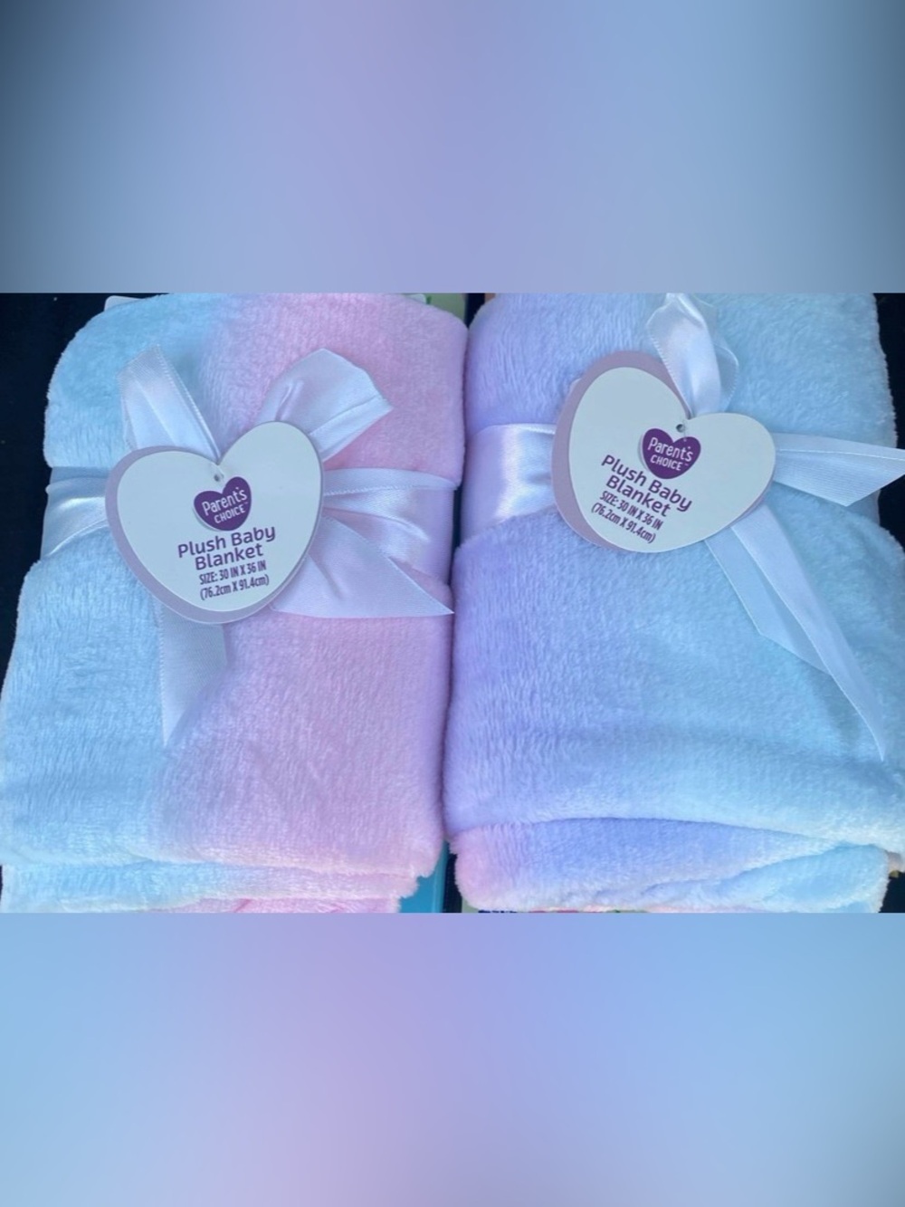 Parents Choice Plush Baby Blanket